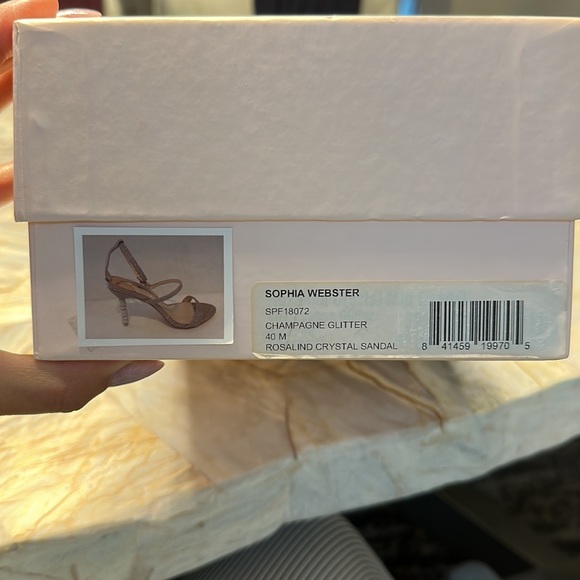 Sophia Webster Rosalind Crystal Ankle Strap - Picture 8 of 8